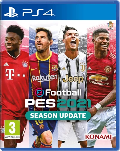 eFootball PES 2021 Season Update PlayStation Oyun CD